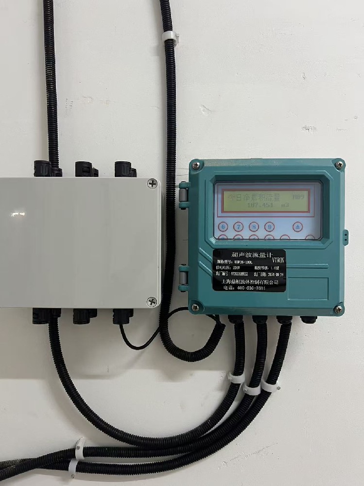 校园自来水流量监测新选择！上海鼎桓超声波流量计落地杭州某大学